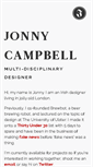 Mobile Screenshot of jonnycampbell.com